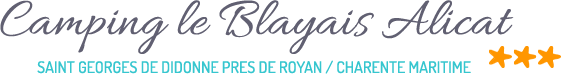 Camping à Royan, le Camping Le Blayais Alicat à 300 mètres de la plage de Saint Georges de Didonne