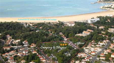Camping Le Blayais Alicat, camping 3 étoiles bord de mer avec piscine, location mobil homes et emplacements à Saint George de Didonne près de Royan en Charente Maritime