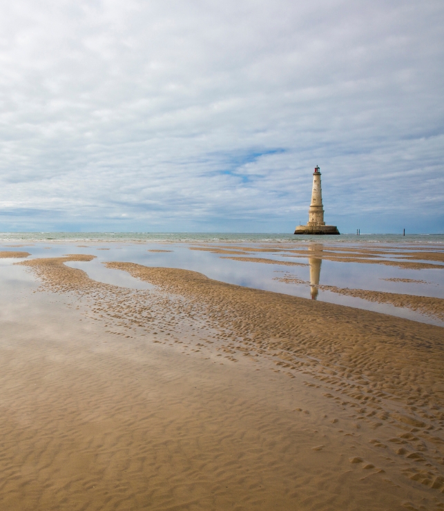 Plage phare de cordouan