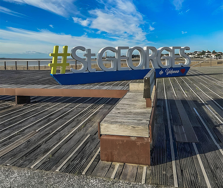 discover the beach at saint georges de didonne