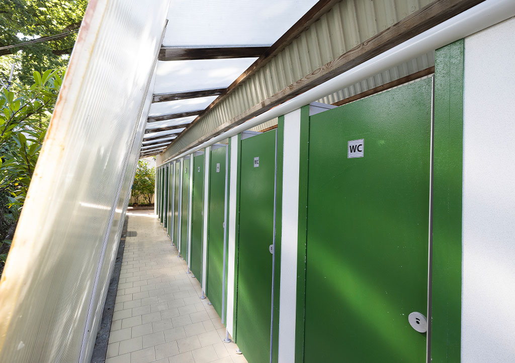 sanitary facilities campsite royan